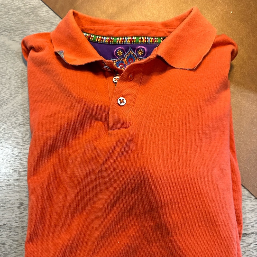 Robert Graham short sleeve polo shirt